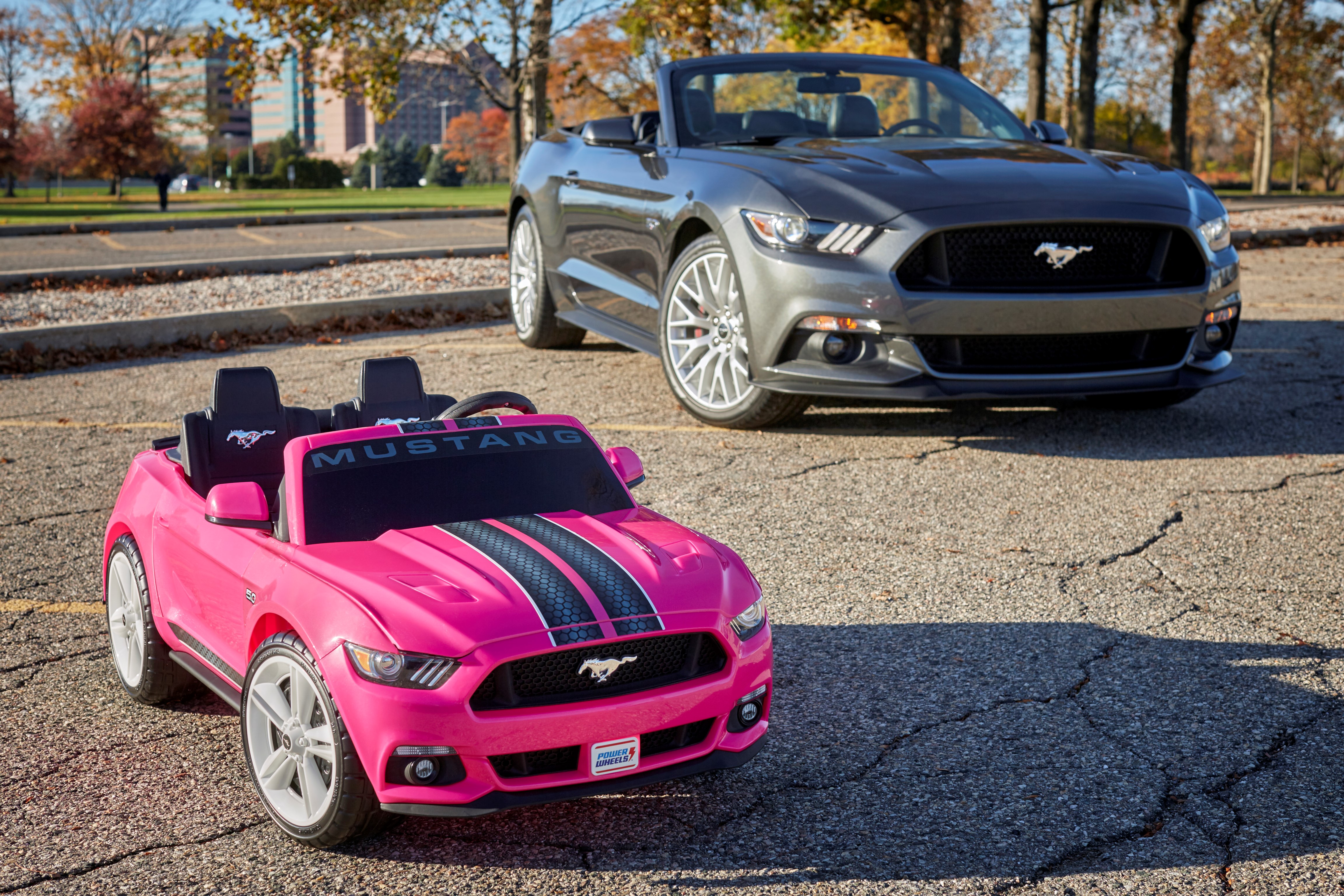 Ford Fisher Price Introduce Power Wheels Smart Drive Mustang Most Advanced Power Wheels Ever Canada English Ford Media Center